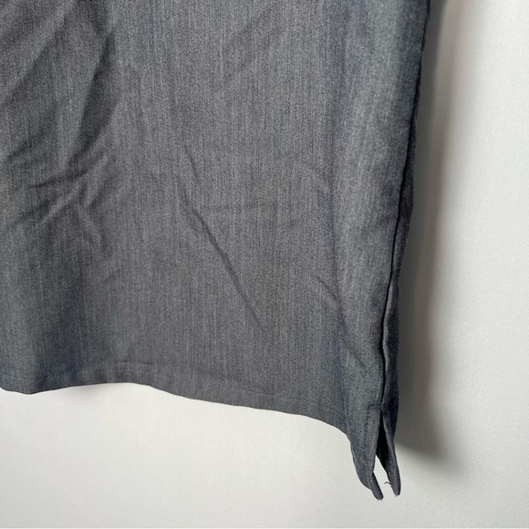 Figs Catarina One Pocket Scrub Top Medical Work Wear Size Small Graphite Gray - Picture 9 of 11